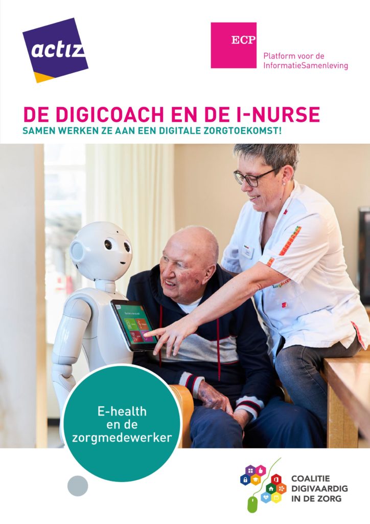 Brochure de digicoach en de I-nurse