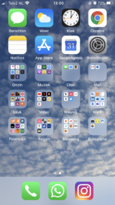 Afwijzen Oneindigheid Spanje Handige tip: al je apps in mappen ordenen op iPhone - Digivaardigindezorg